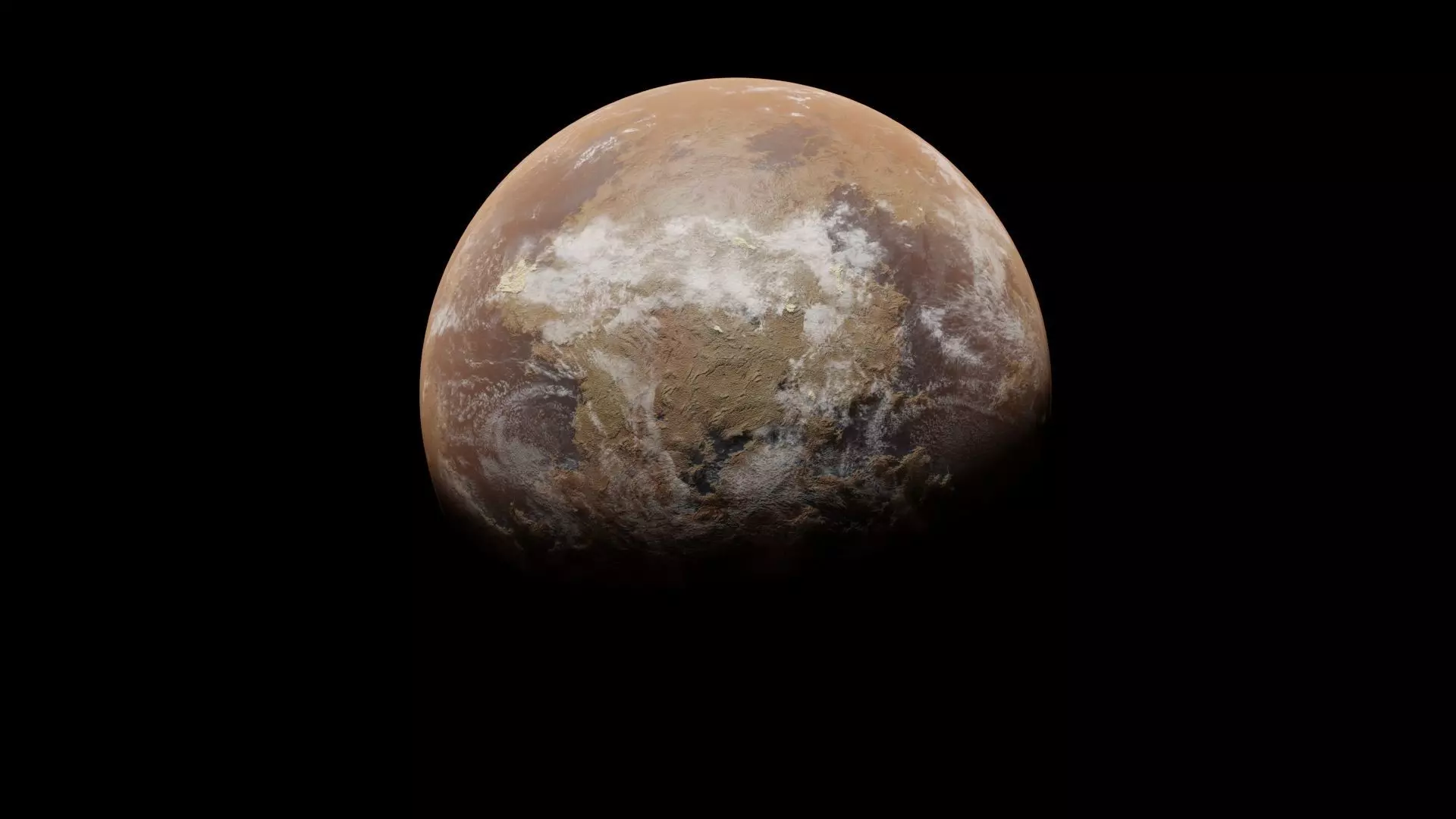 Red Planet - 3D 3D model_0