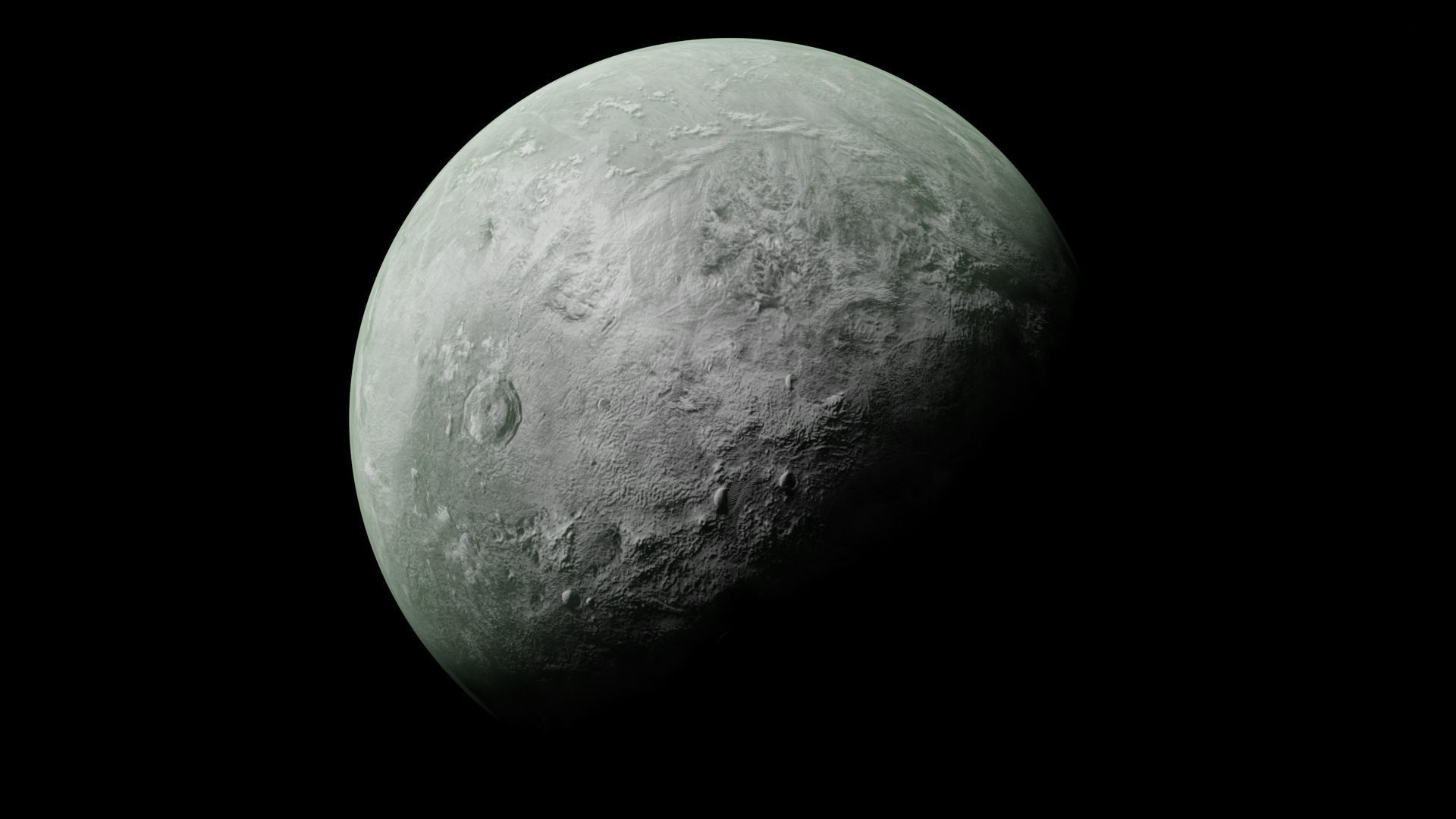 Planet H2- 3D 3D model_2