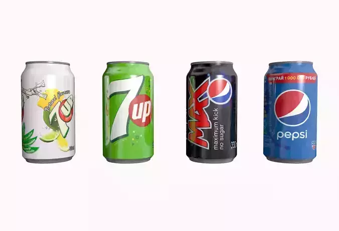 Pepsi 7 Up Can
