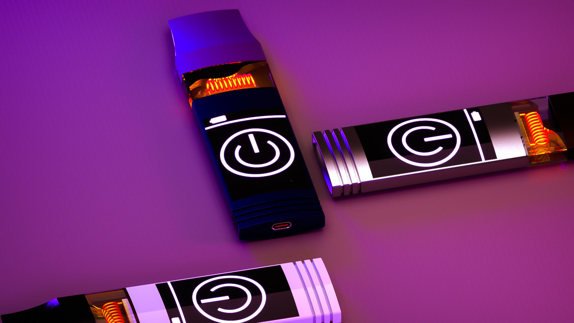 VAPE - Electronic Vape 3D model_5