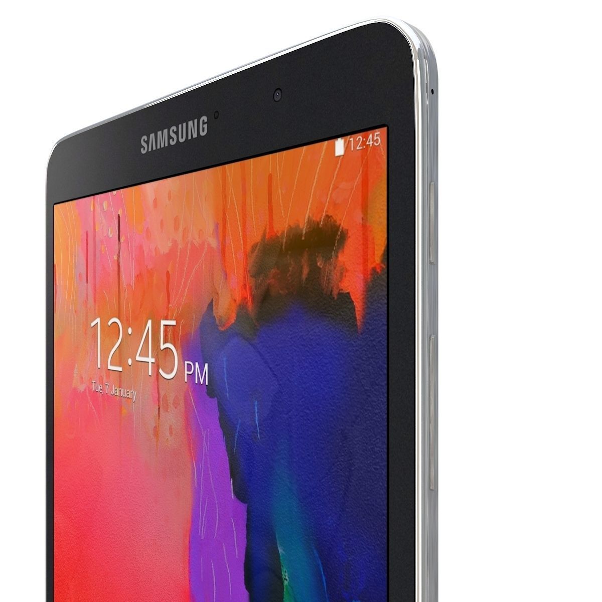 Samsung Galaxy Tab Pro 8 4 Black 3D model_7