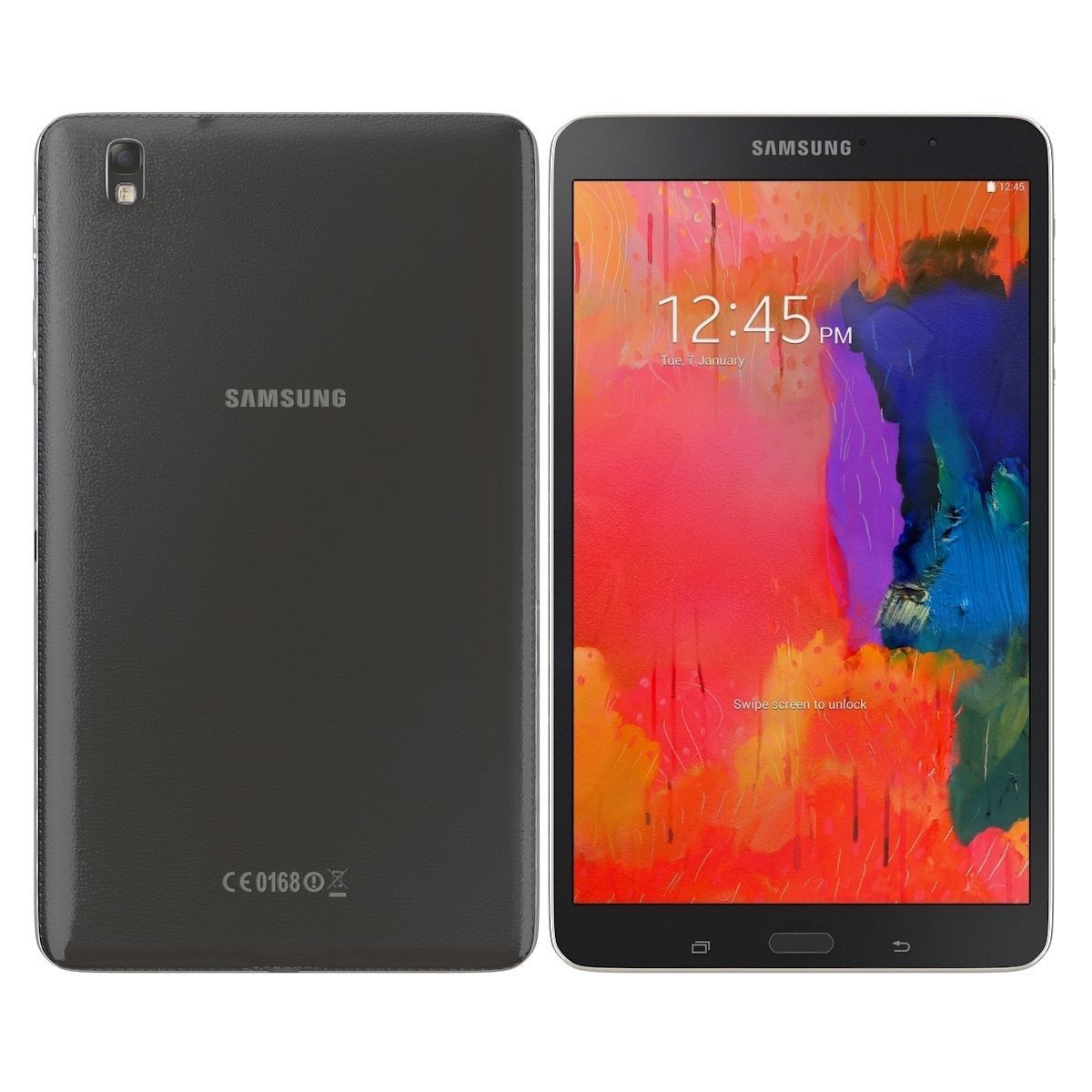 Samsung Galaxy Tab Pro 8 4 Black 3D model_2