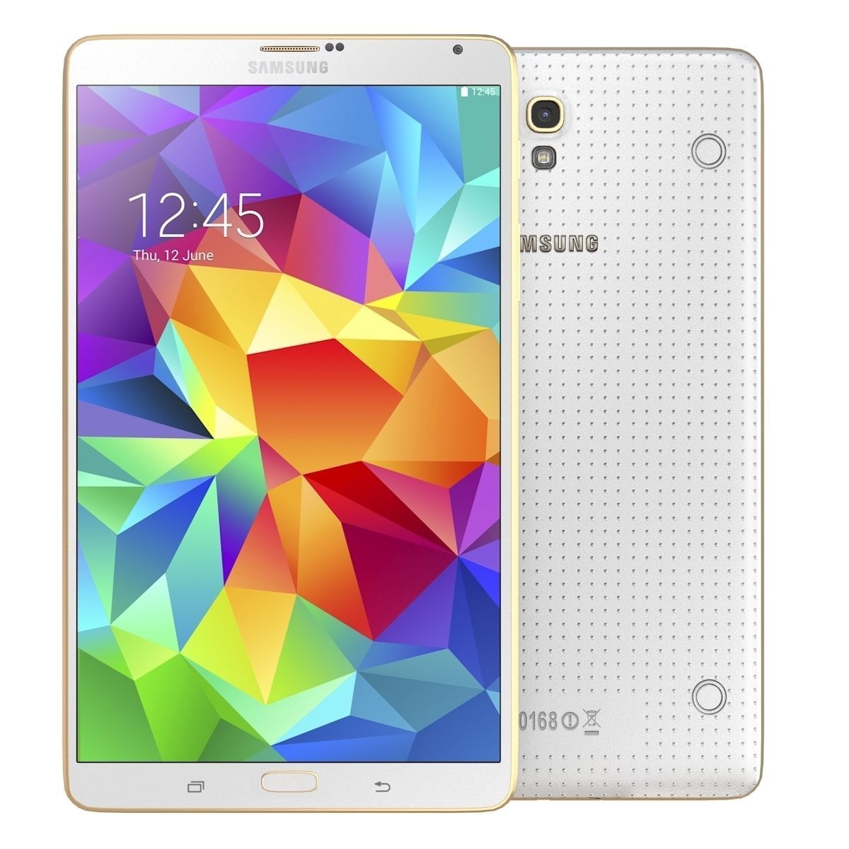 Samsung Galaxy Tab S 8 4 Dazzling White 3D model_1