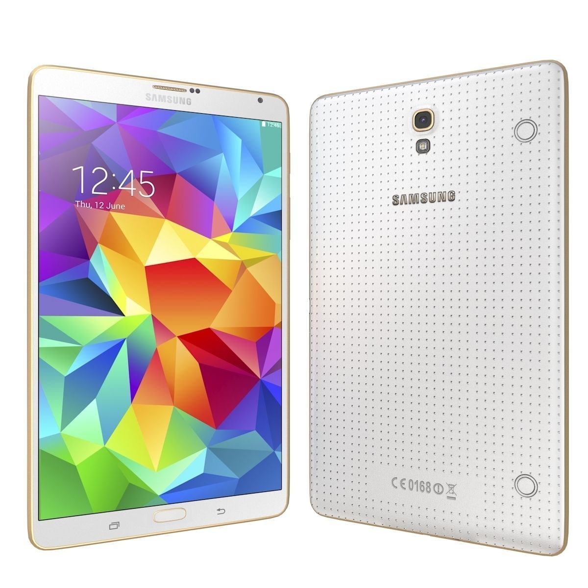 Samsung Galaxy Tab S 8 4 Dazzling White 3D model_4