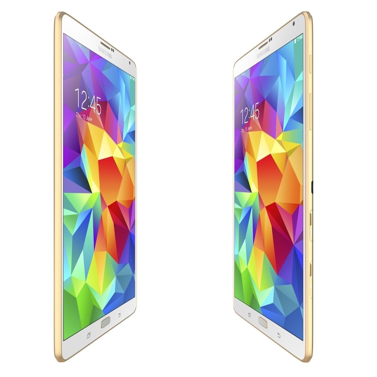 Samsung Galaxy Tab S 8 4 Dazzling White 3D model_10