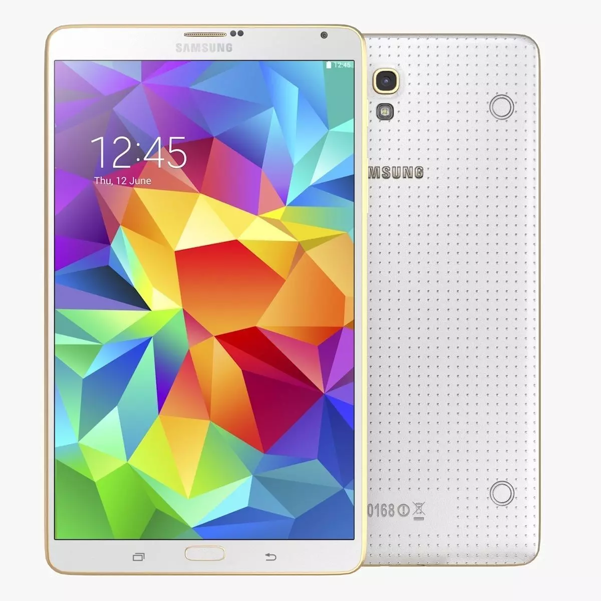 Samsung Galaxy Tab S 8 4 Dazzling White 3D model_0