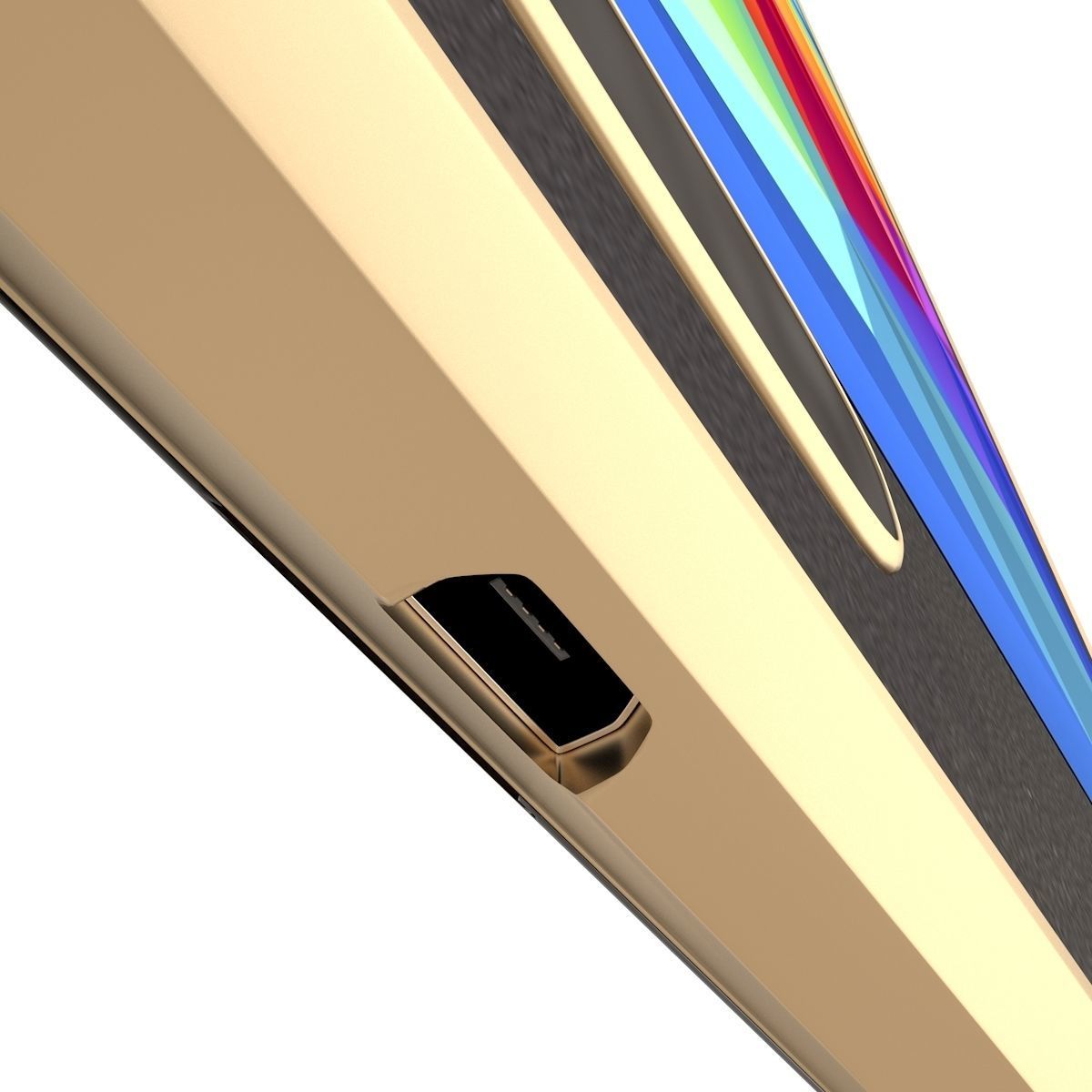 Samsung Galaxy Tab S 8 4 Titanium Bronze 3D model_9