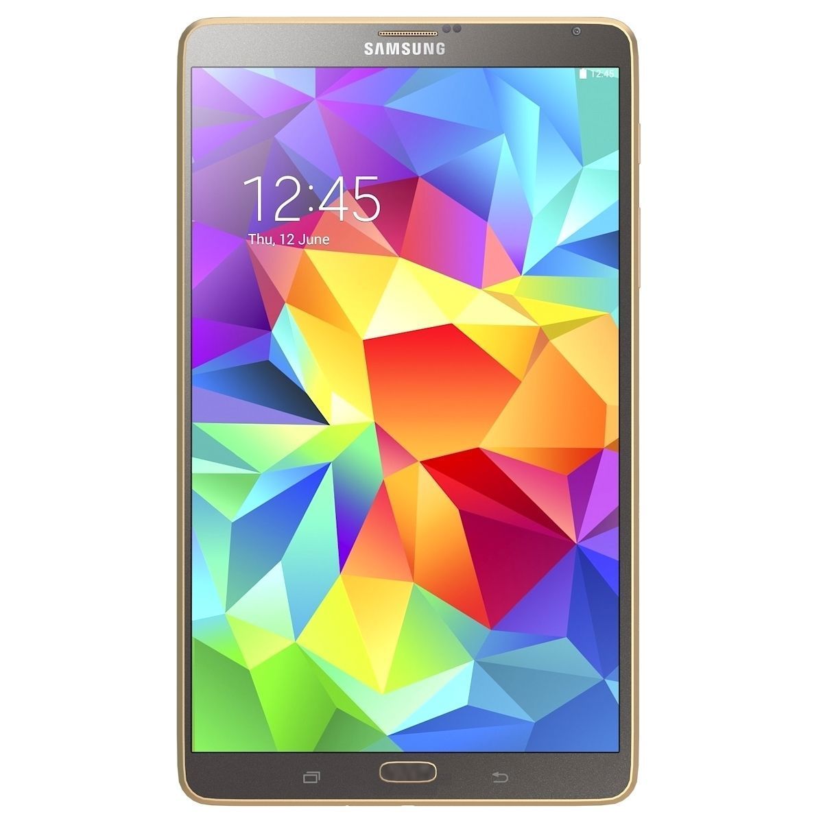 Samsung Galaxy Tab S 8 4 Titanium Bronze 3D model_2