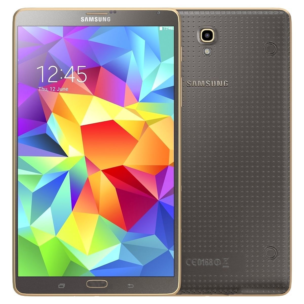 Samsung Galaxy Tab S 8 4 Titanium Bronze 3D model_1