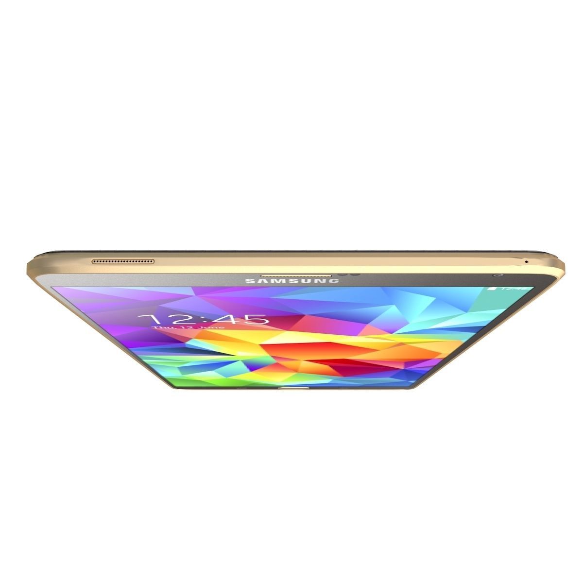 Samsung Galaxy Tab S 8 4 Titanium Bronze 3D model_7