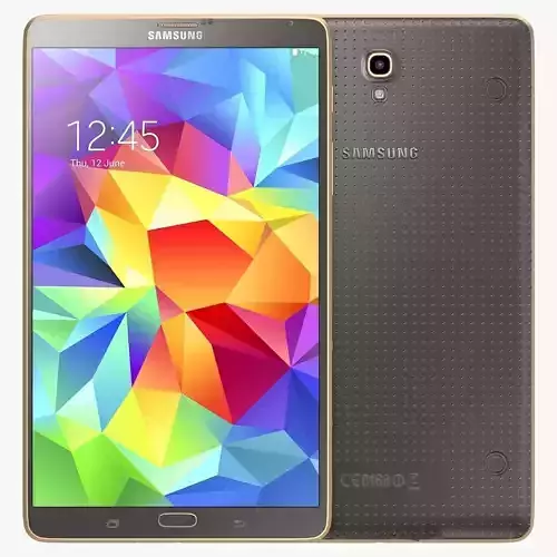 Samsung Galaxy Tab S 8 4 Titanium Bronze 3D model