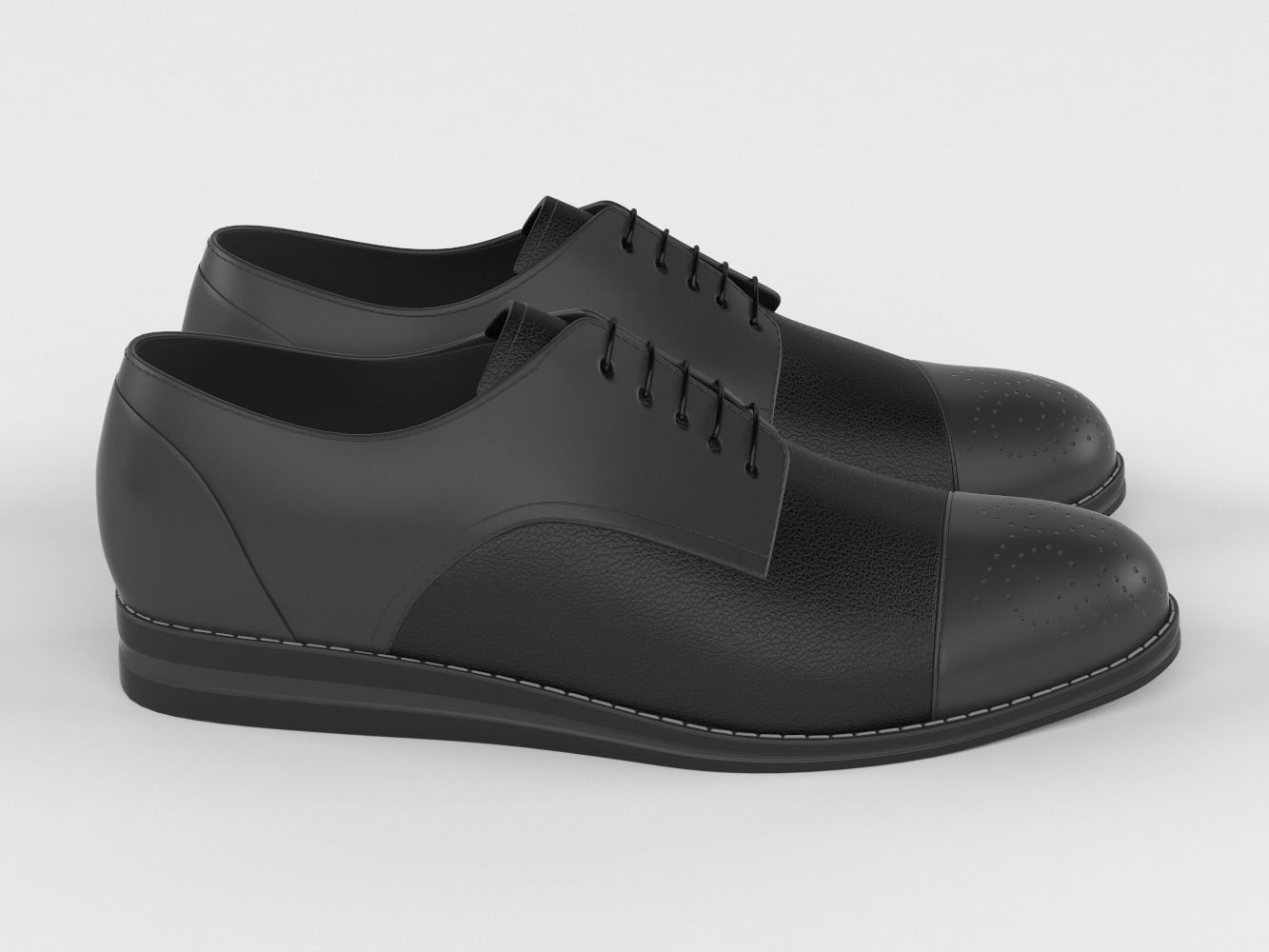 Men Shoes 3D model_5