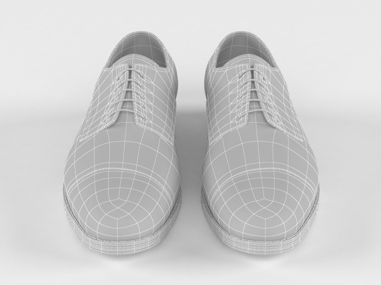 Men Shoes 3D model_7