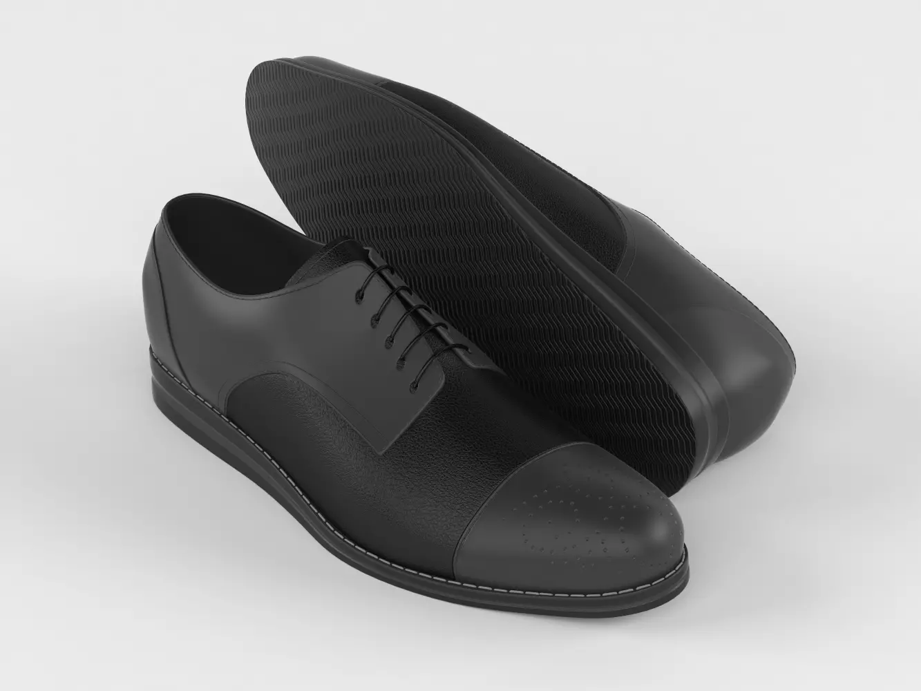 Men Shoes 3D model_0