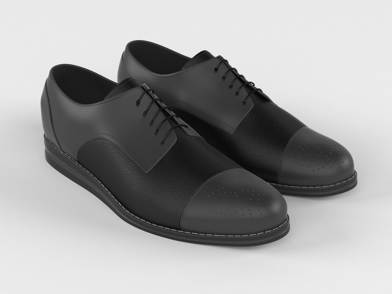Men Shoes 3D model_2