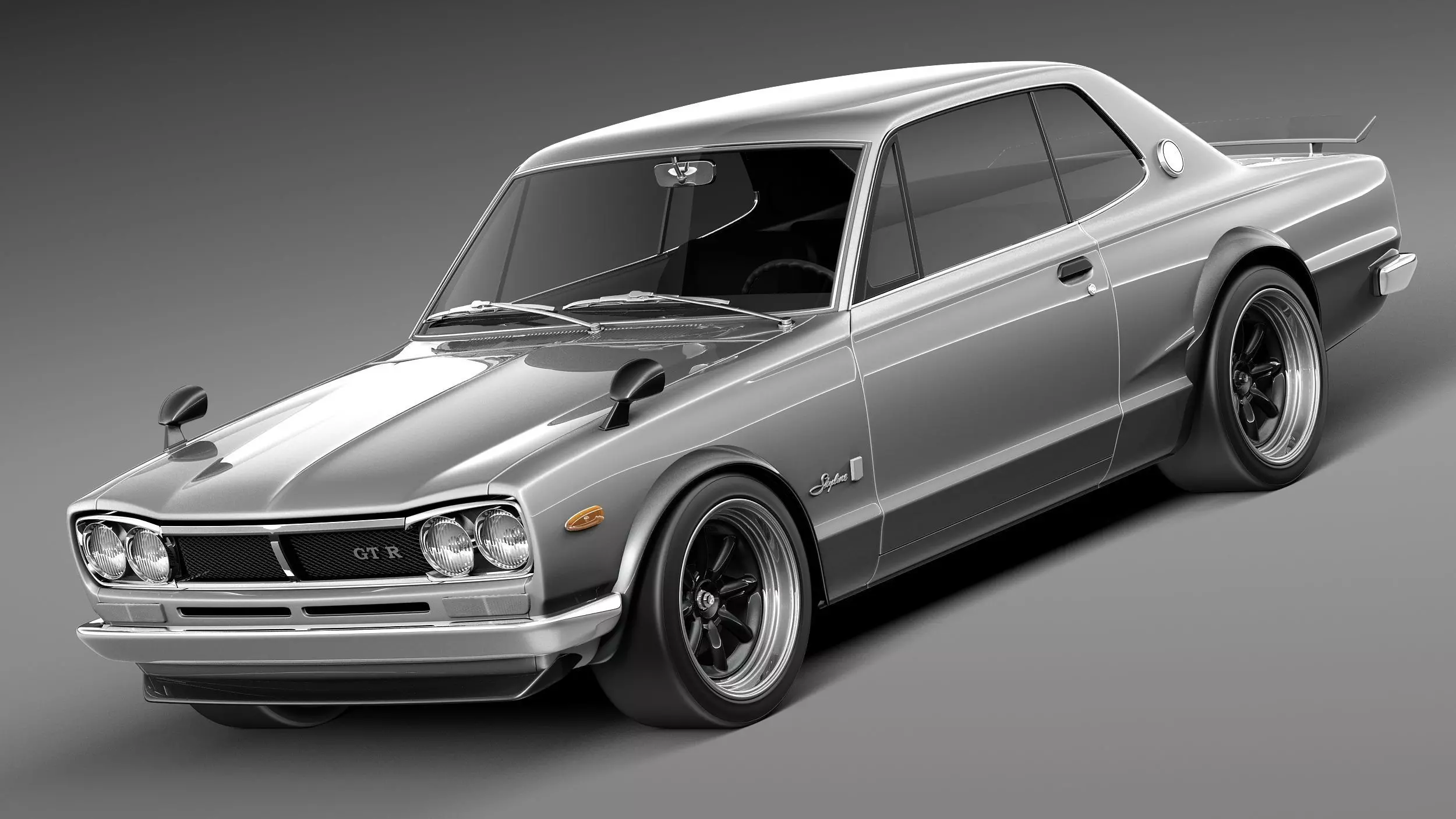 Nissan Skyline 1968-1972 3D model