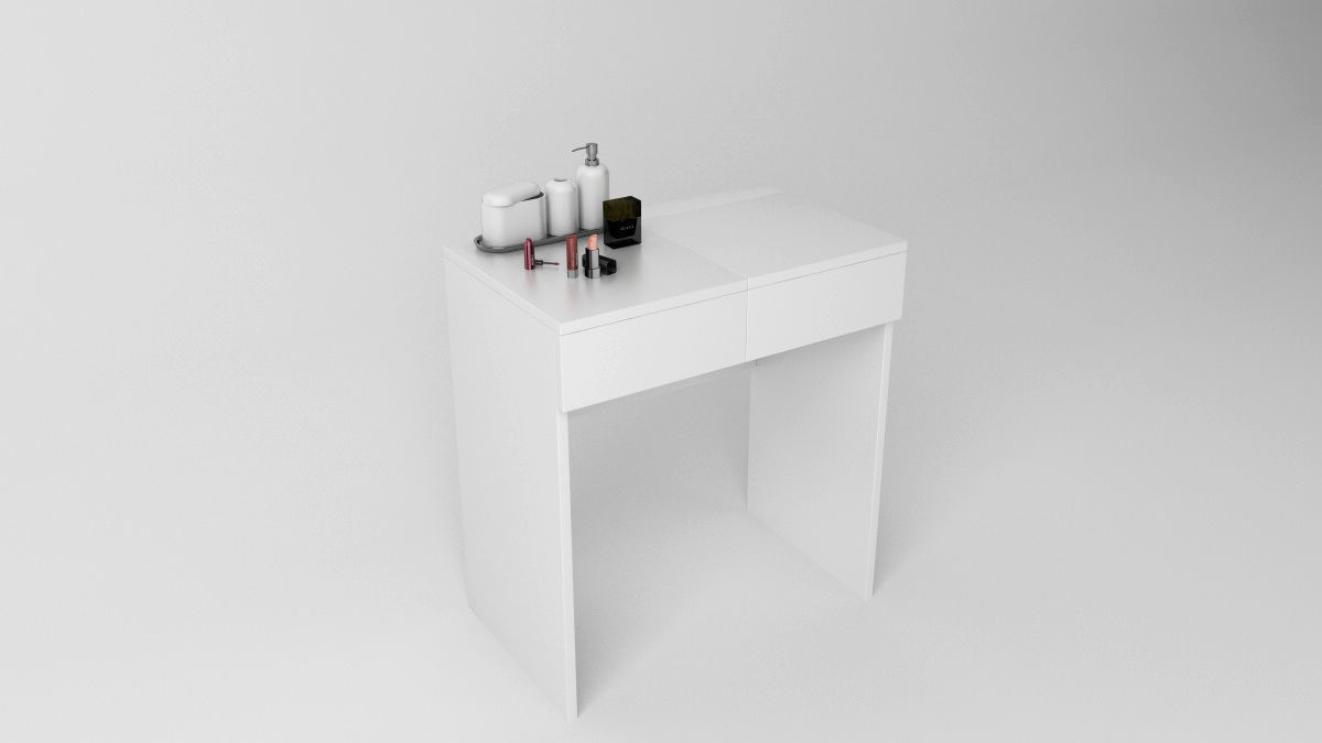 Brimnes Collection Dressing Table 3D model_2