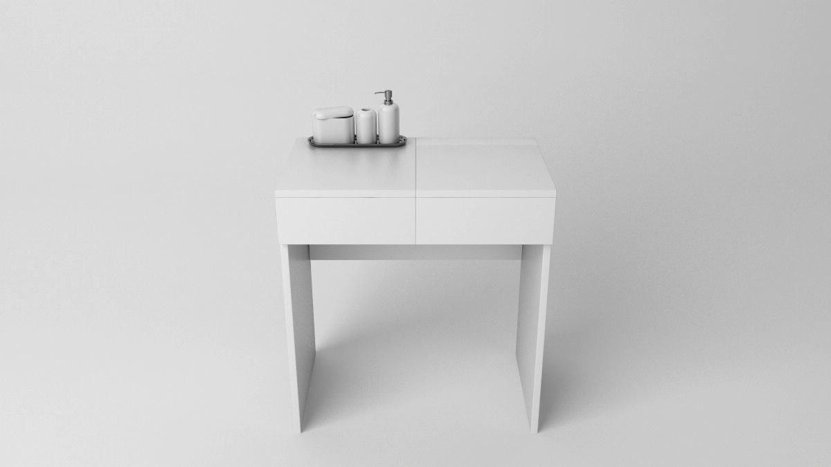 Brimnes Collection Dressing Table 3D model_4