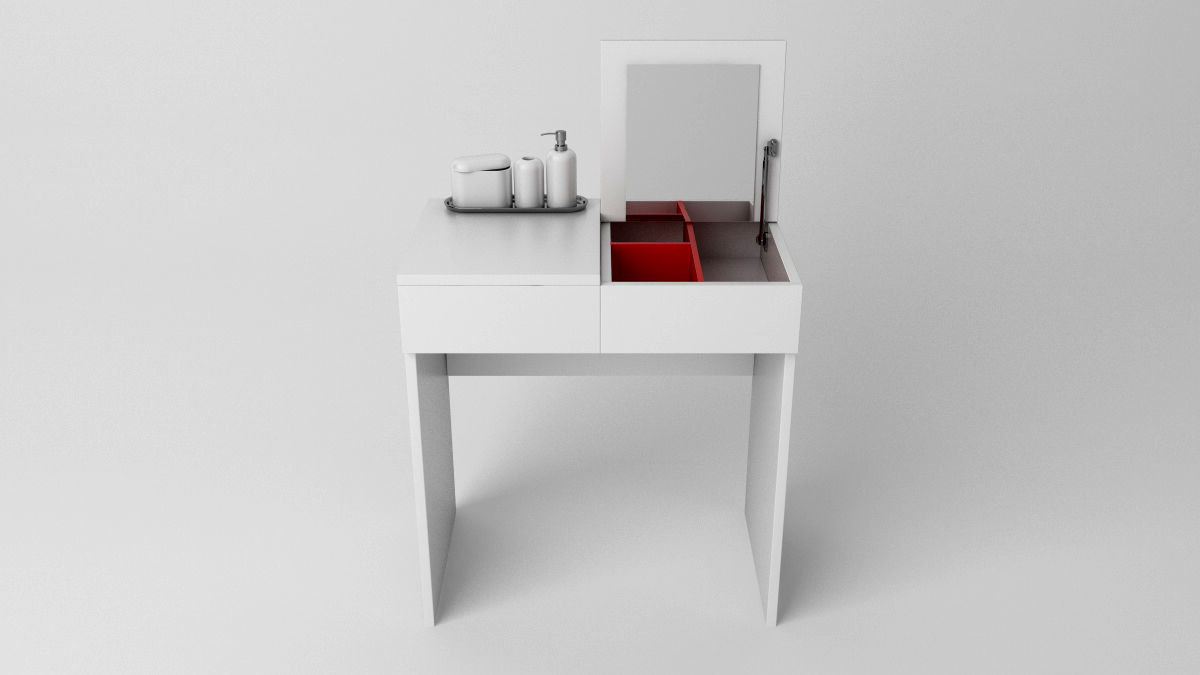 Brimnes Collection Dressing Table 3D model_3