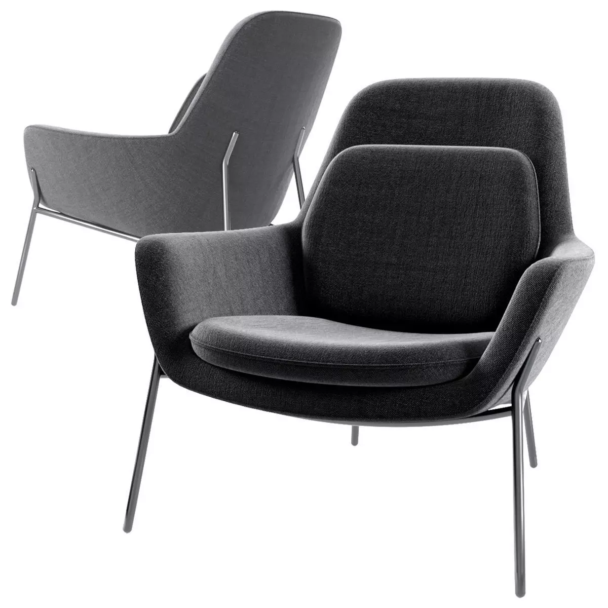 Blasco and Vila Ame Armchair 3D model