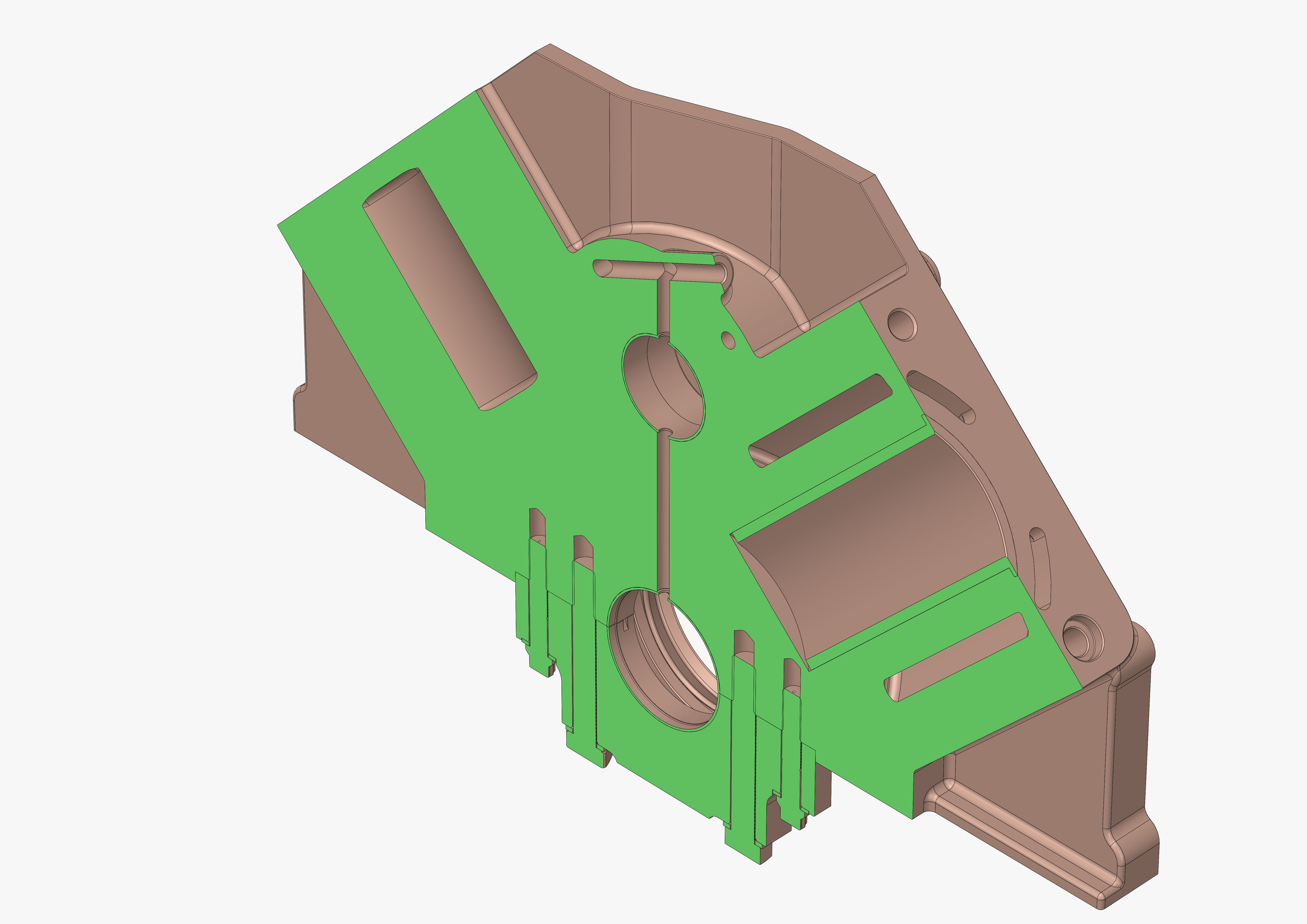 V8 Engine Block 3D model_32