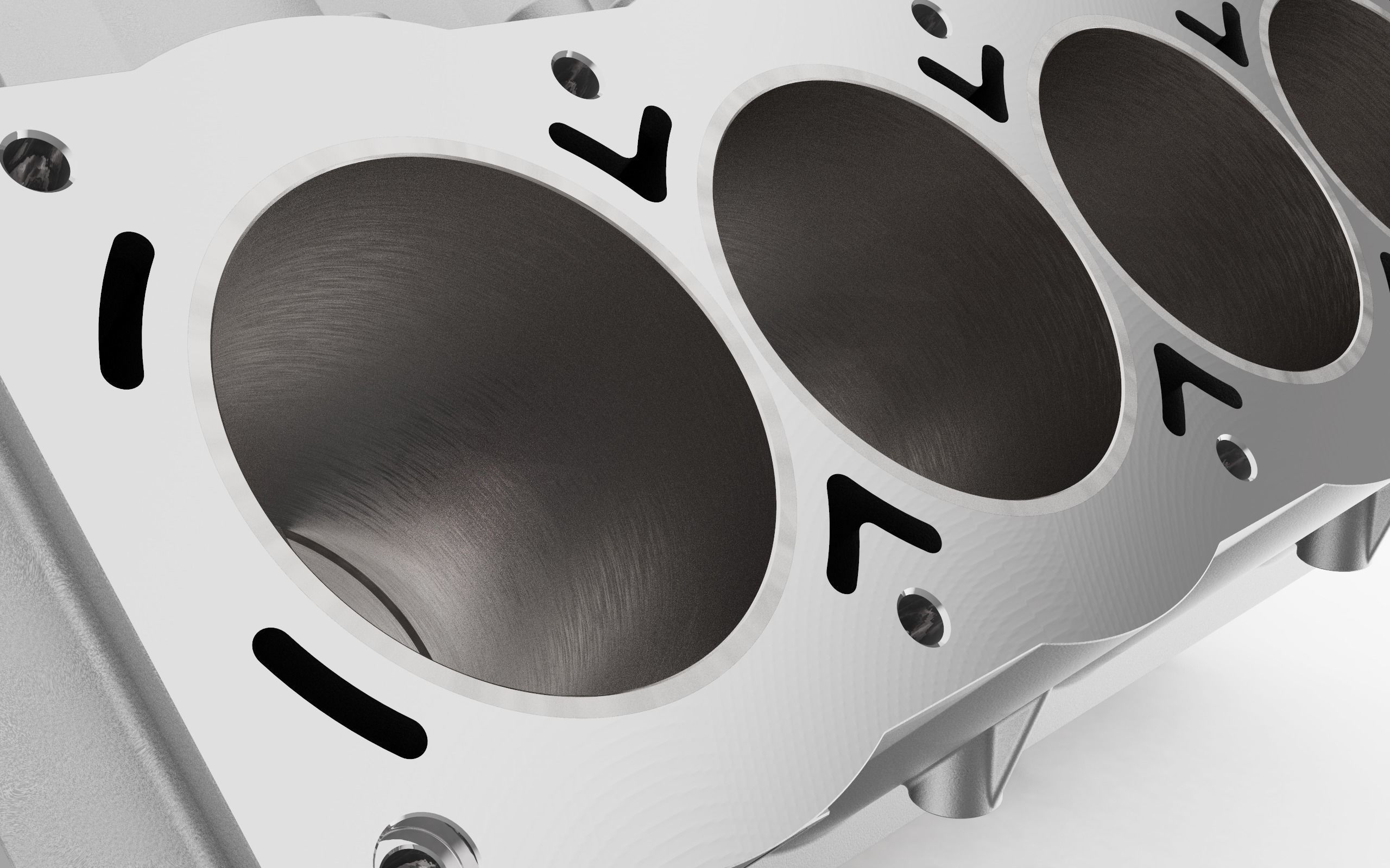 V8 Engine Block 3D model_22