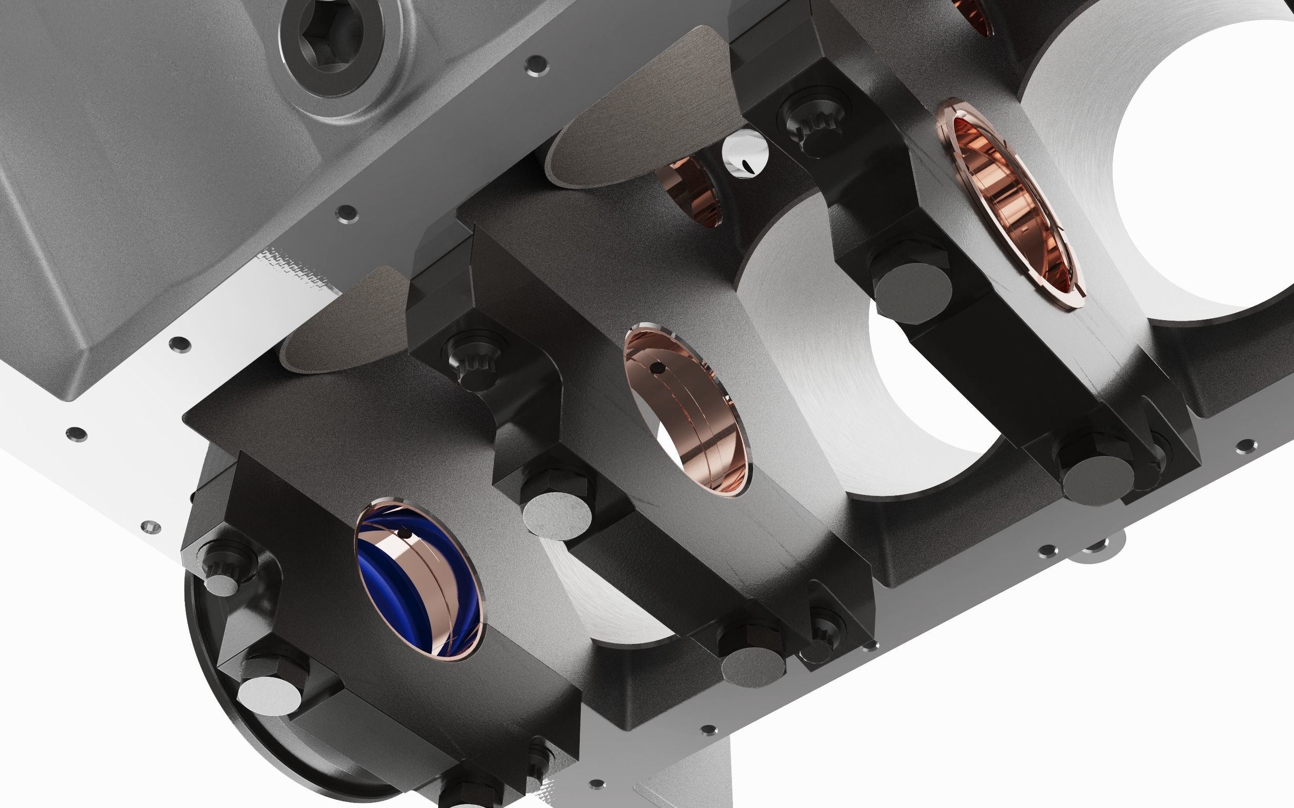 V8 Engine Block 3D model_20