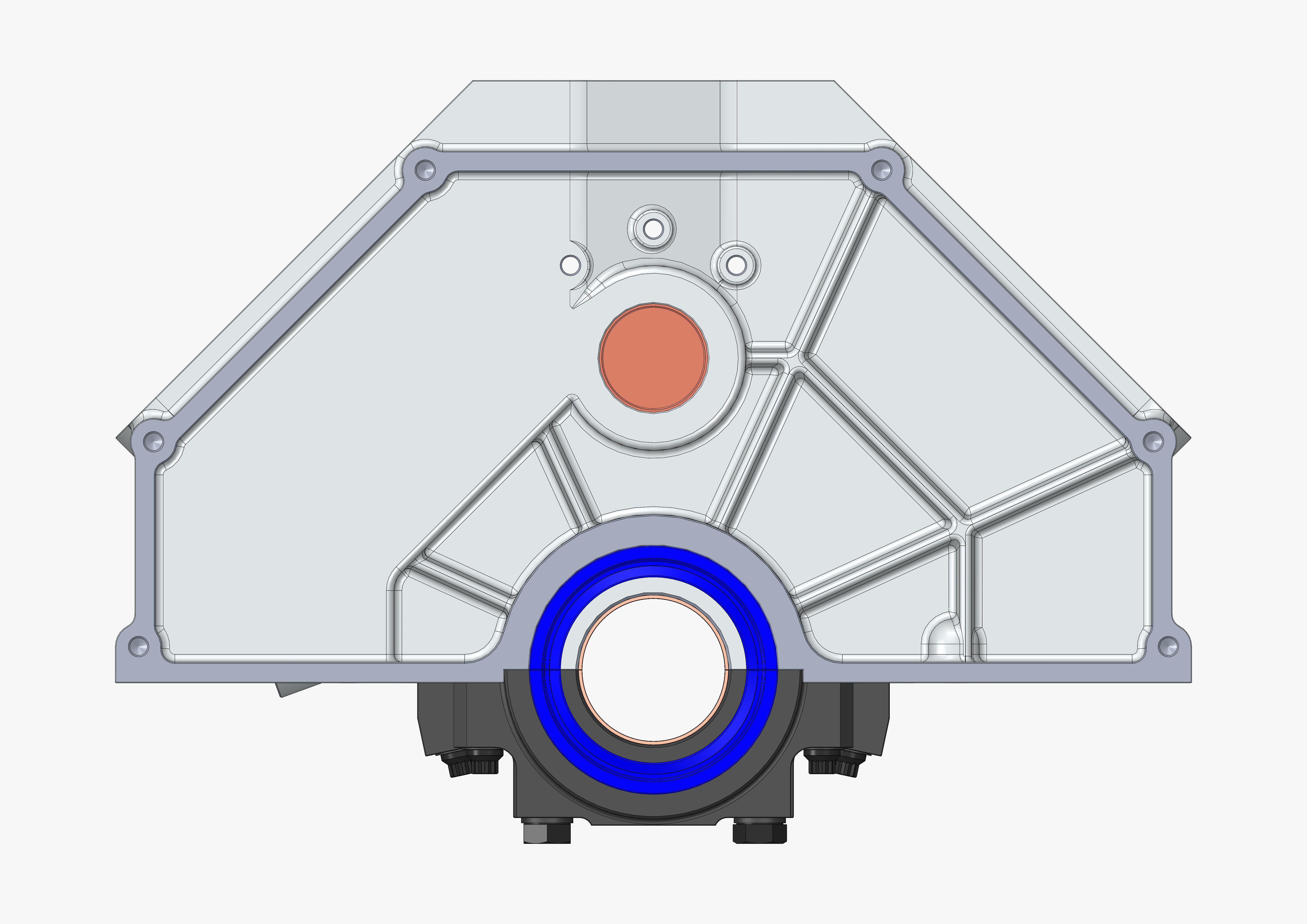 V8 Engine Block 3D model_51