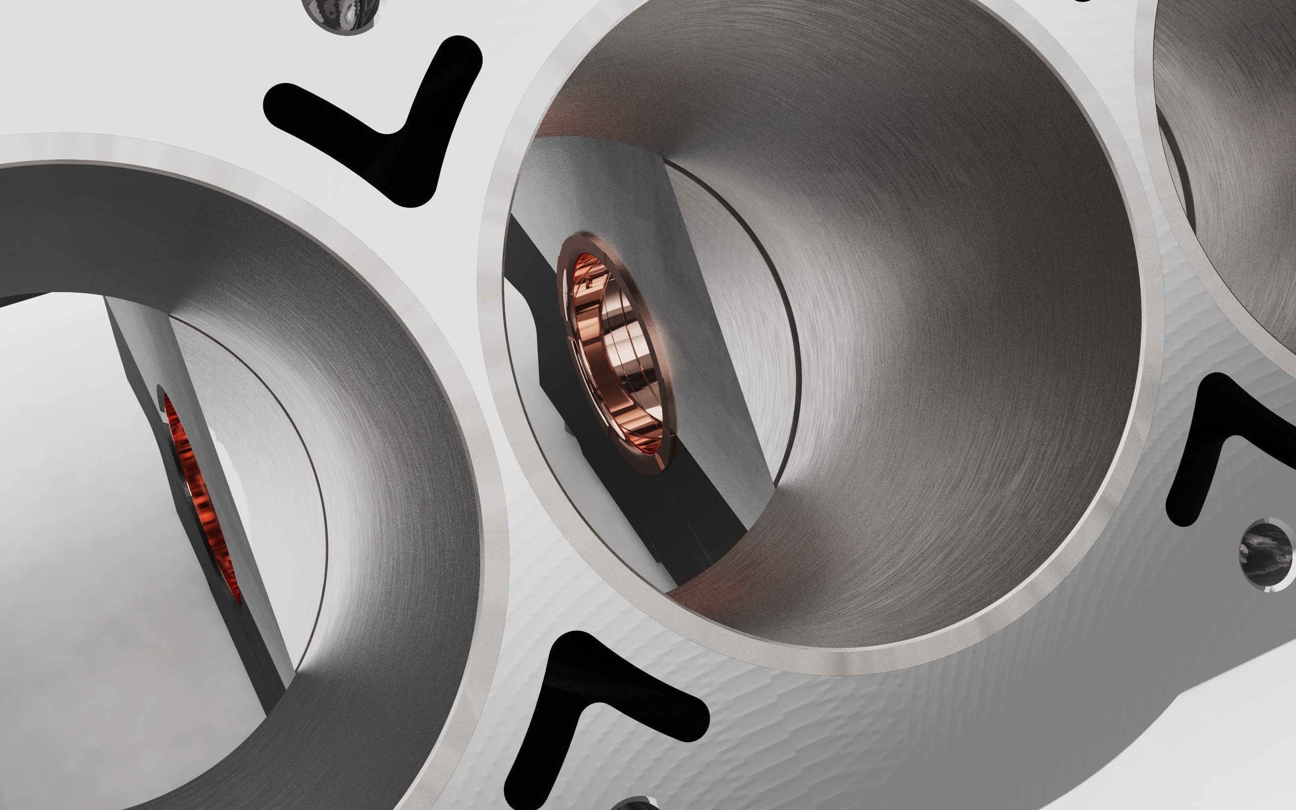 V8 Engine Block 3D model_23