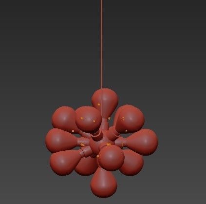 Cintola Maxi Pendant 3D model_4