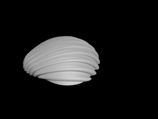 high detail shell from the beach 3D print model_8