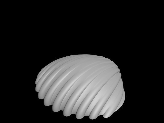 high detail shell from the beach 3D print model_26