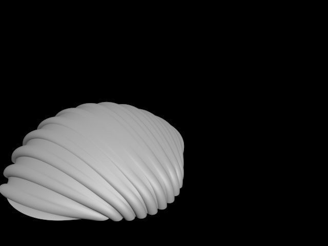 high detail shell from the beach 3D print model_18
