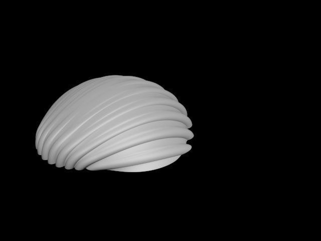 high detail shell from the beach 3D print model_10