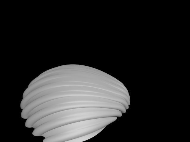 high detail shell from the beach 3D print model_22