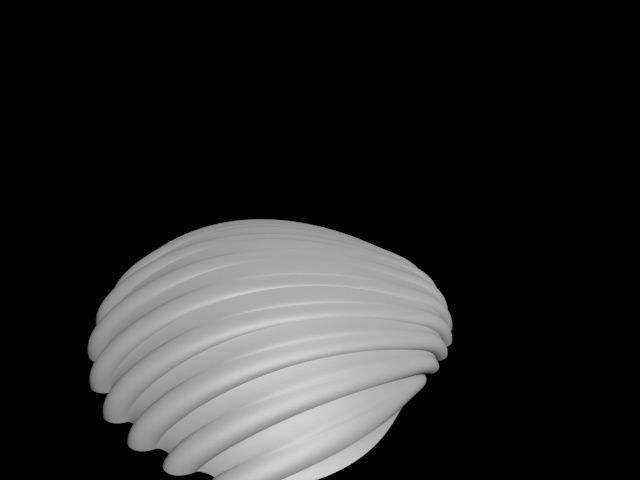 high detail shell from the beach 3D print model_23
