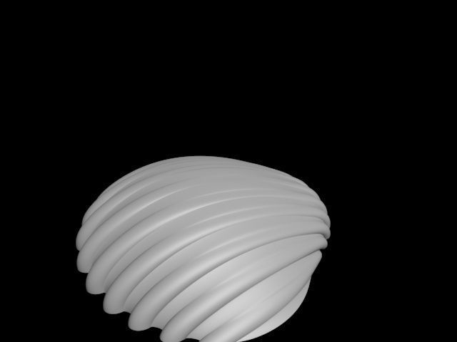 high detail shell from the beach 3D print model_24