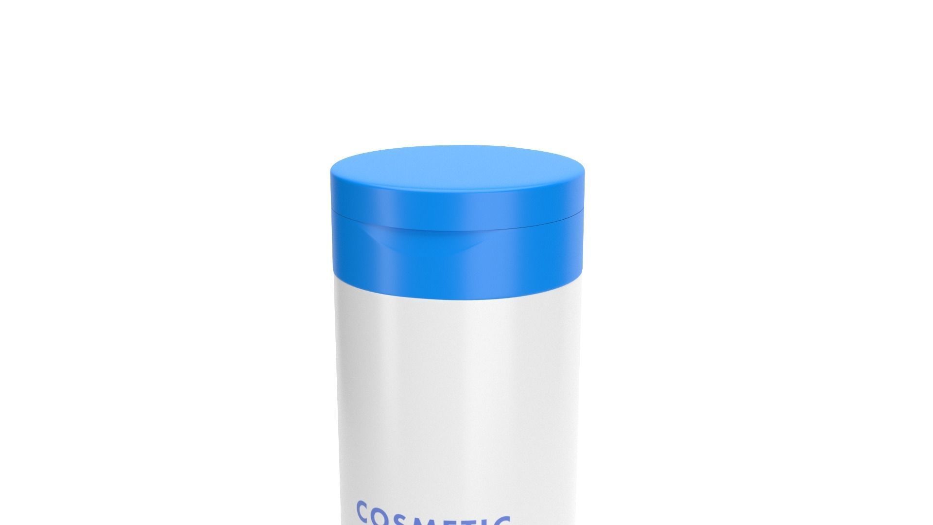 Powder Bottle Low-poly 3D model_6