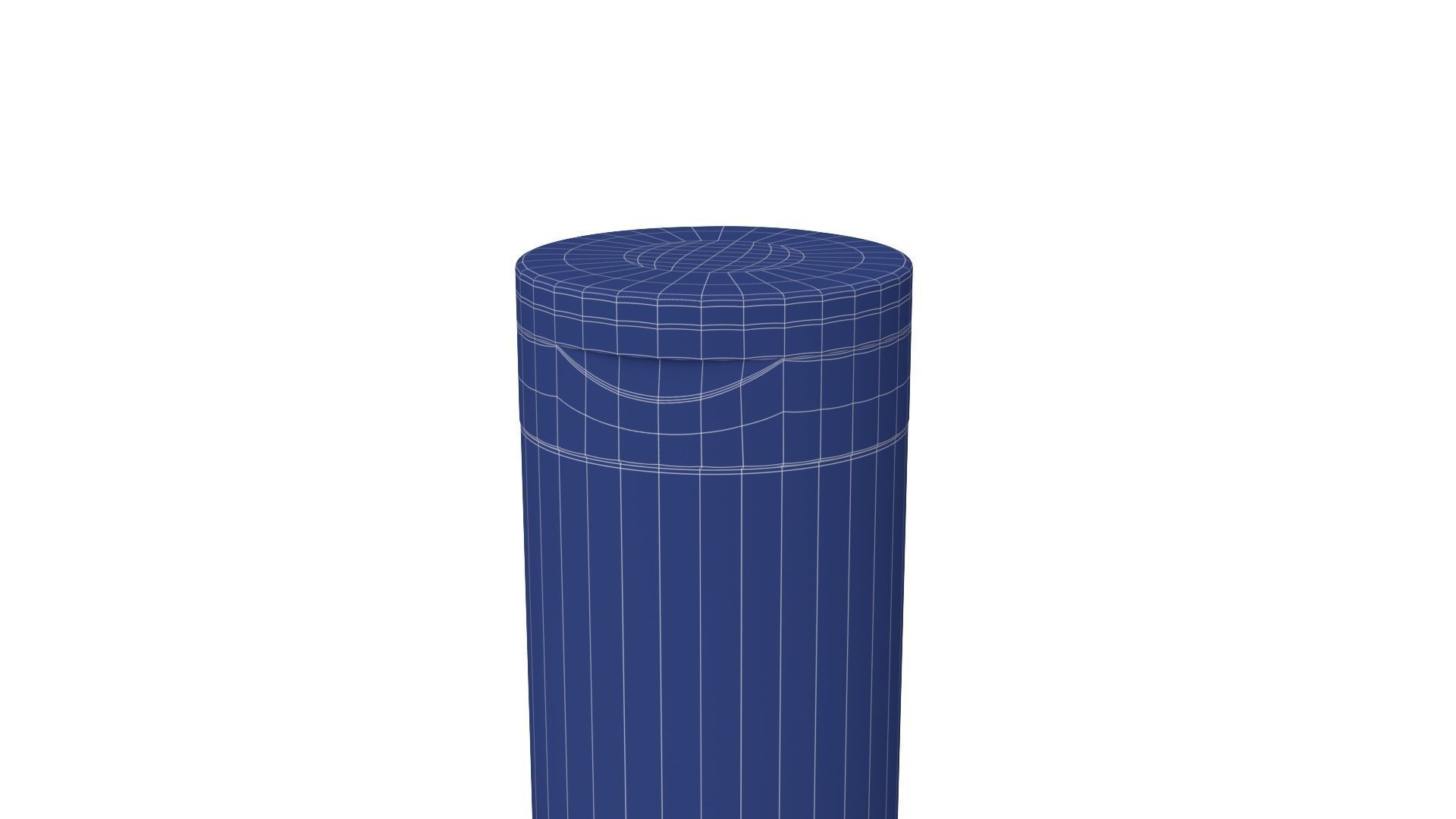 Powder Bottle Low-poly 3D model_18