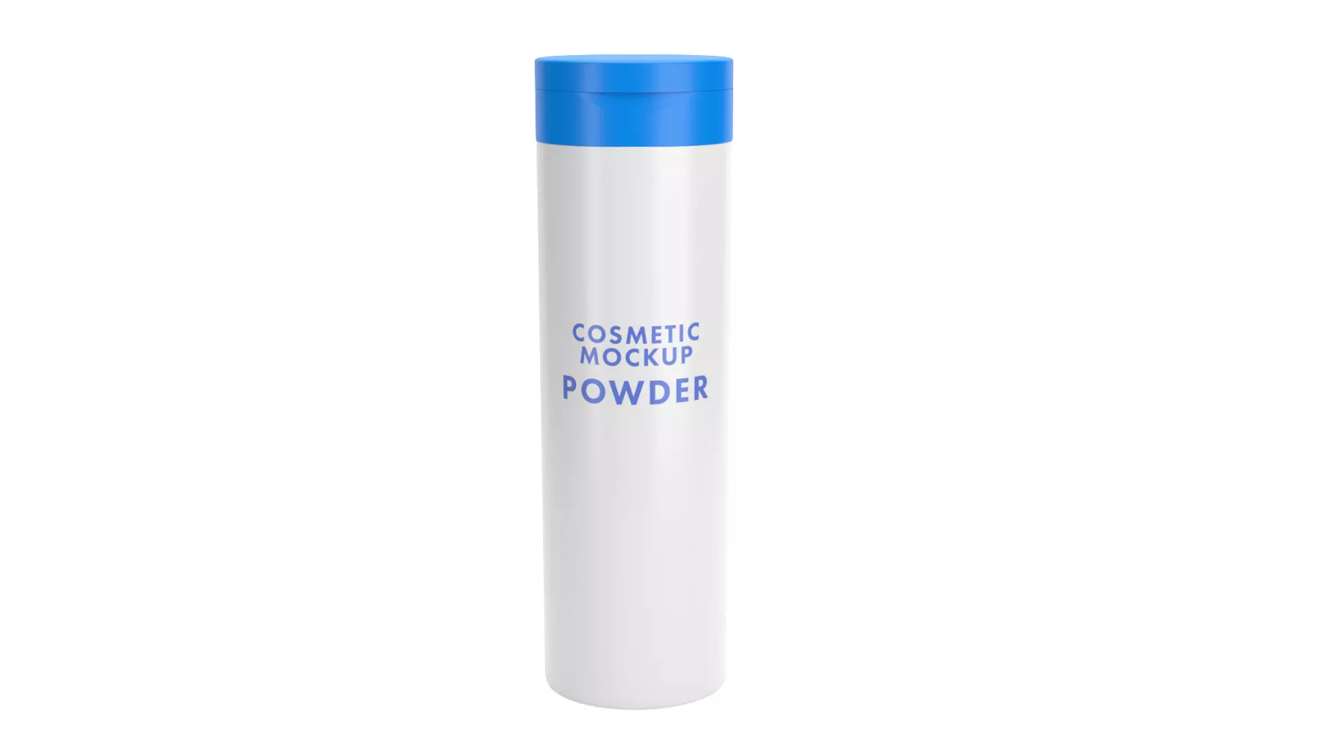 Powder Bottle Low-poly 3D model_0