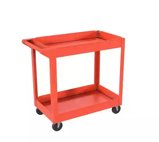 Cart red painted