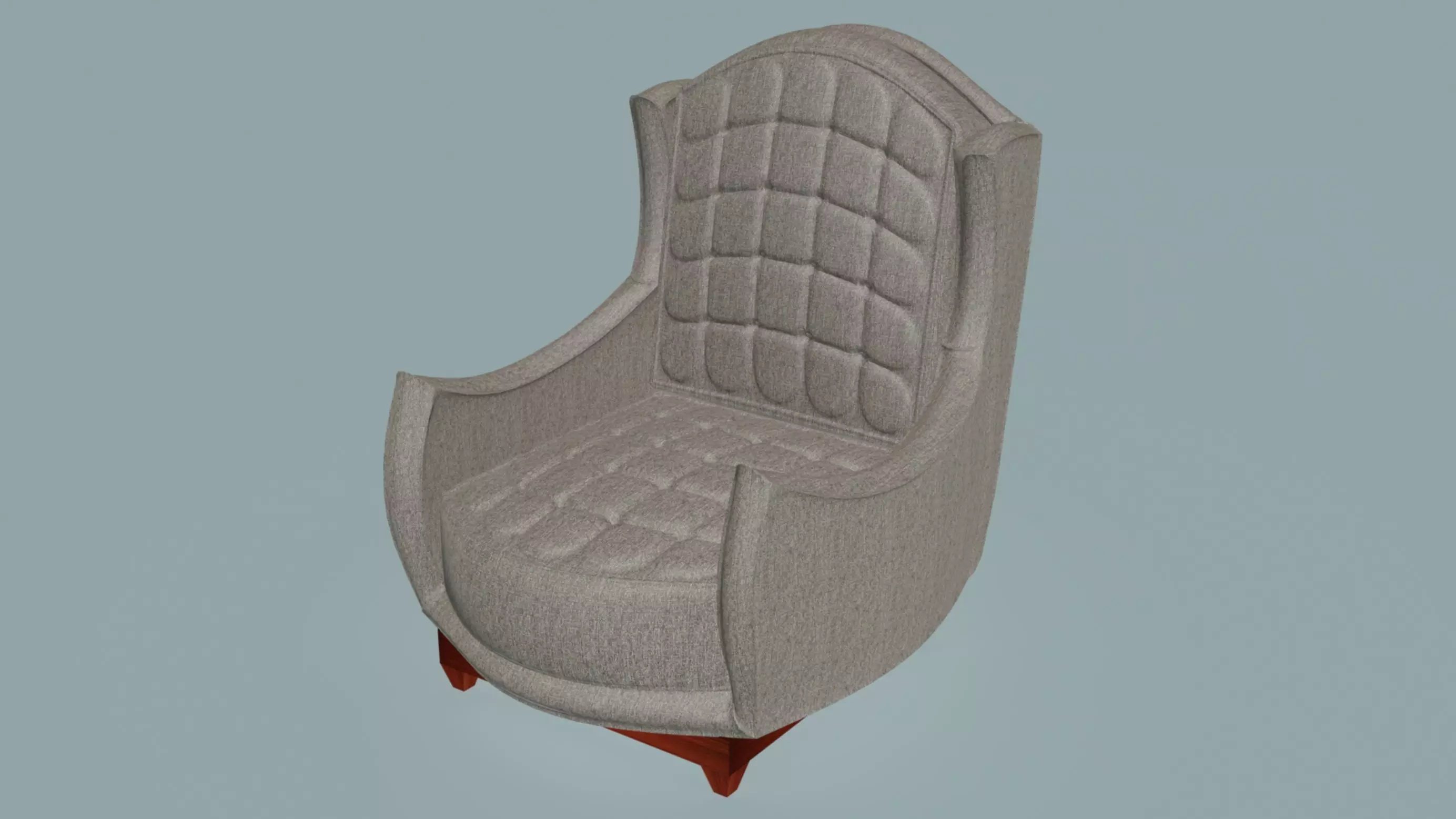 Armchair number 4 3D model