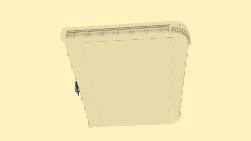 Mendizorroza Stadium Low-poly 3D model_5