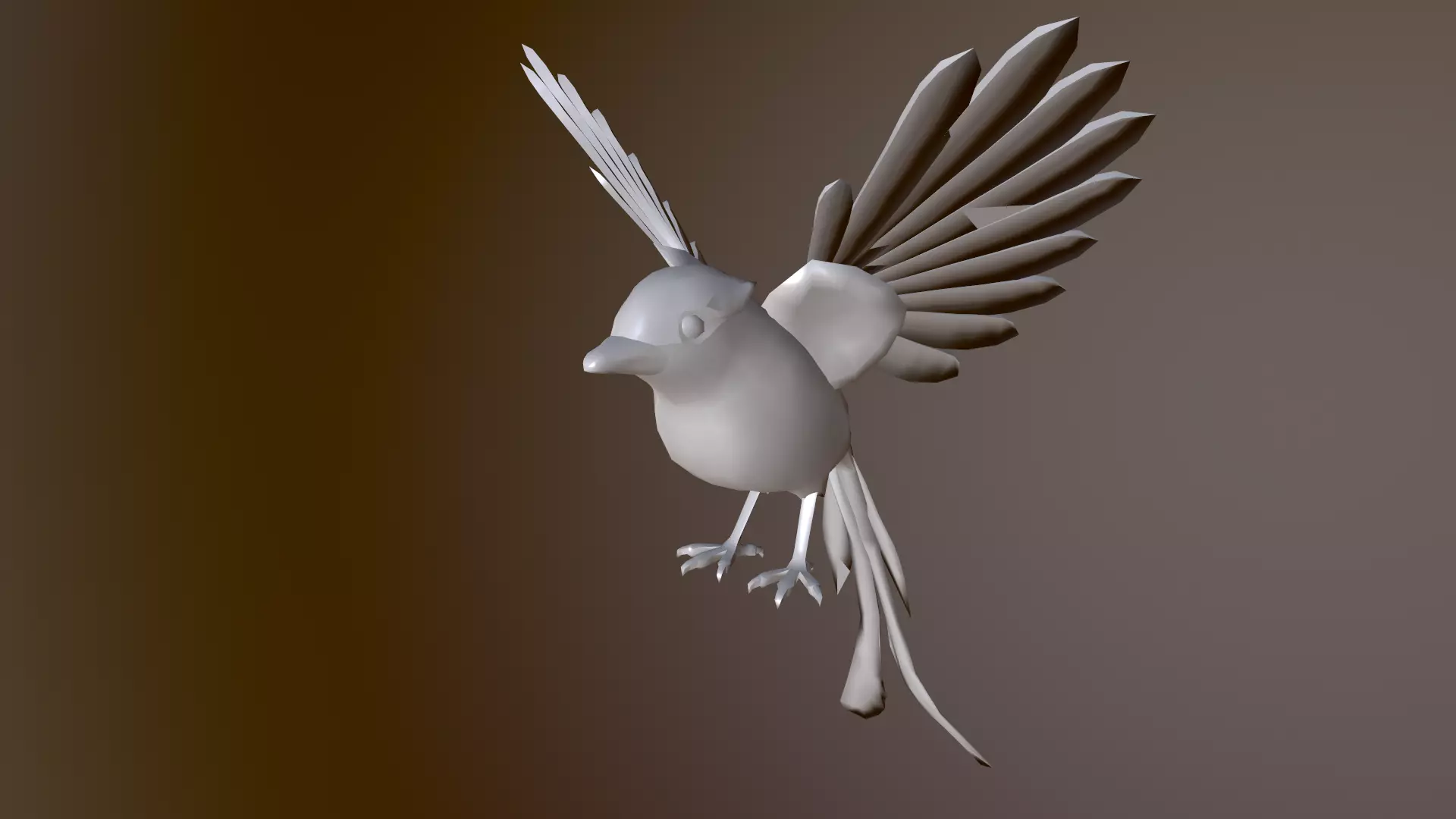 Flying Bird 3D model_0