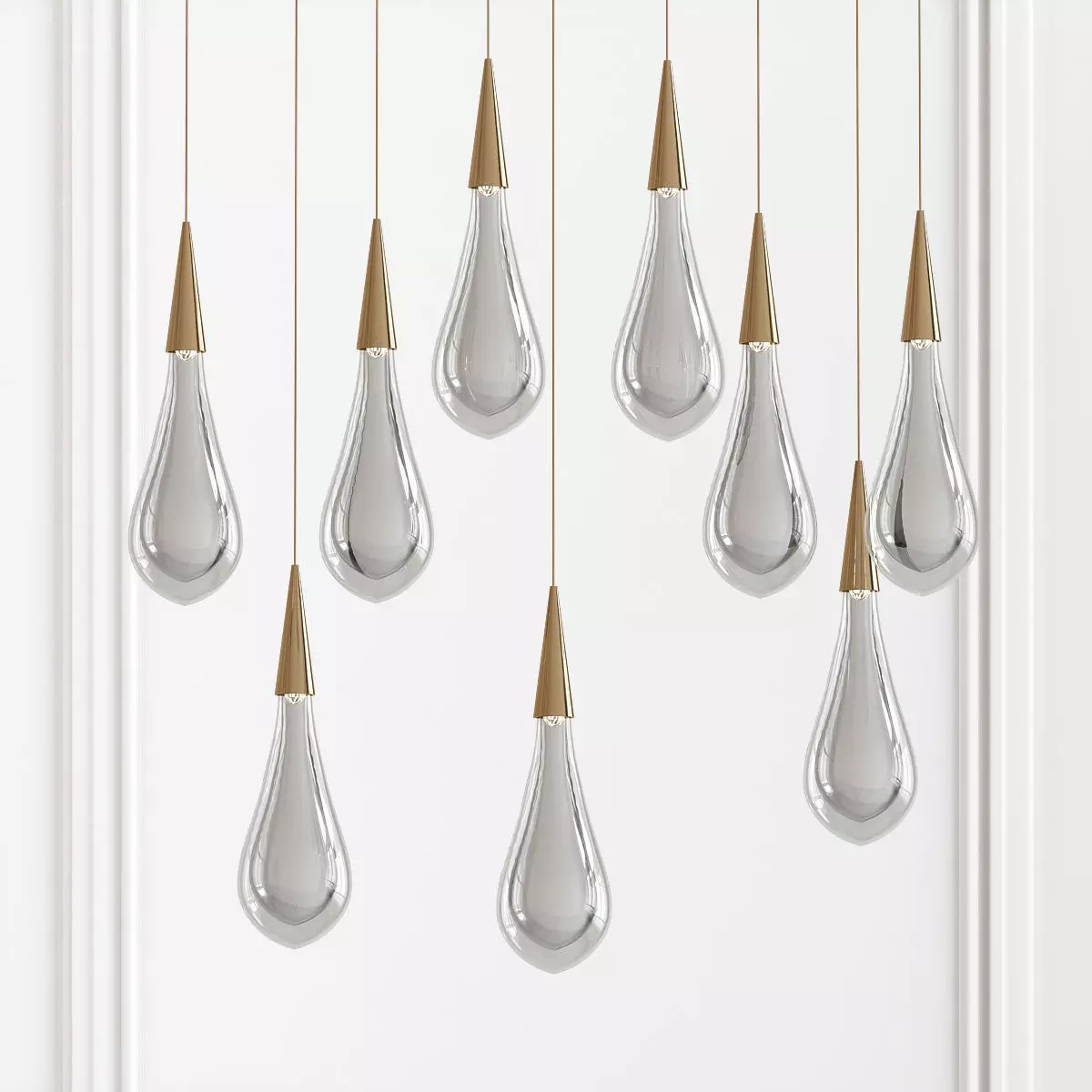 Chandelier The Pour 3D model