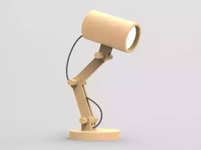 Wooden modular lamp