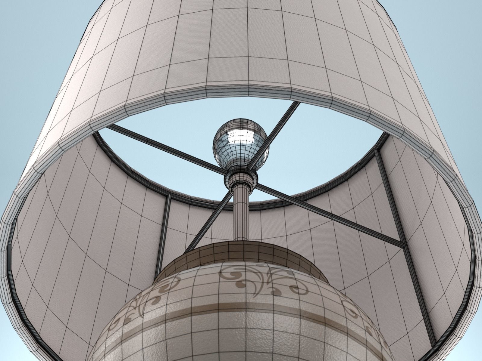 Table Lamp 3D model_10