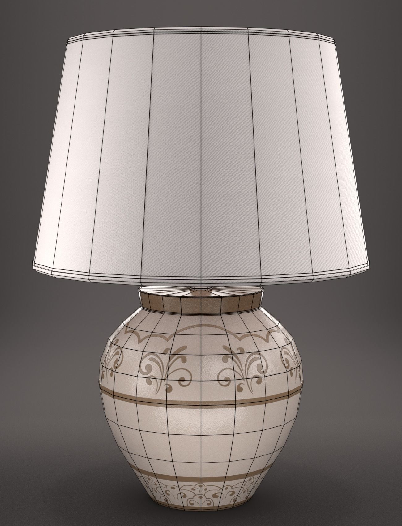 Table Lamp 3D model_5