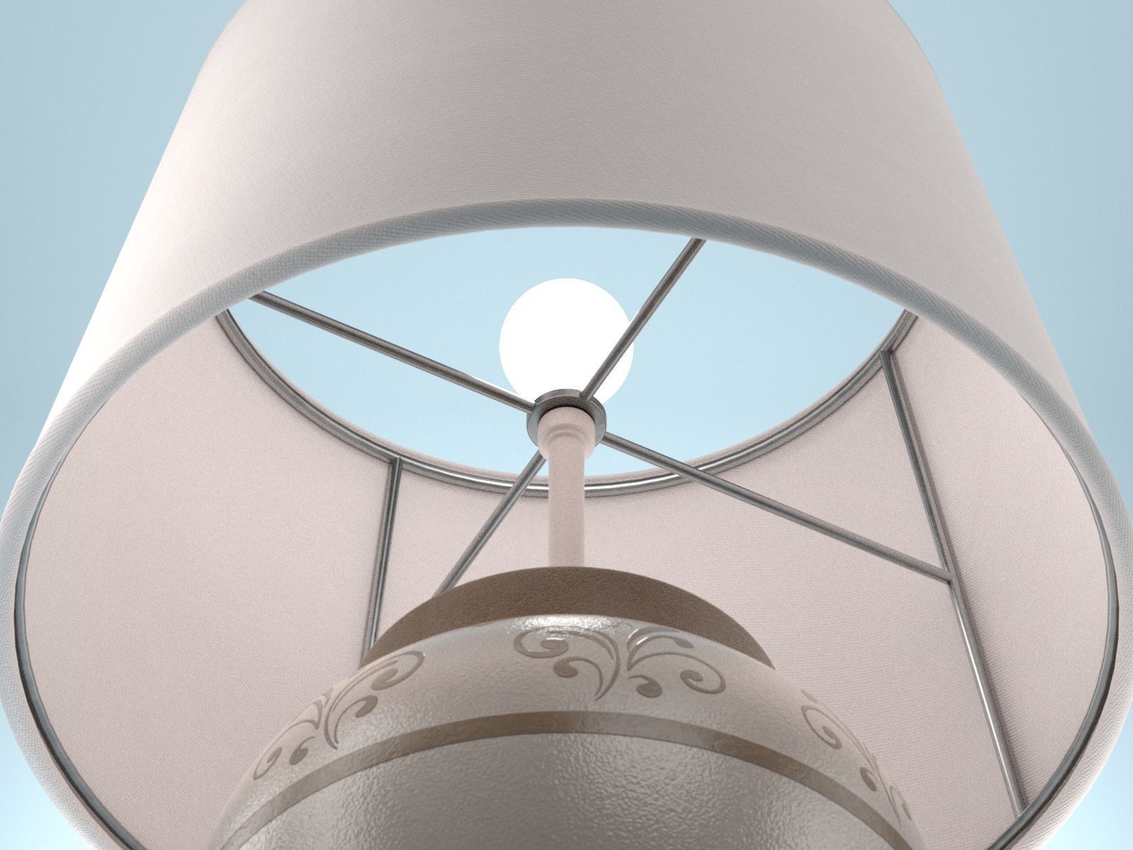 Table Lamp 3D model_8