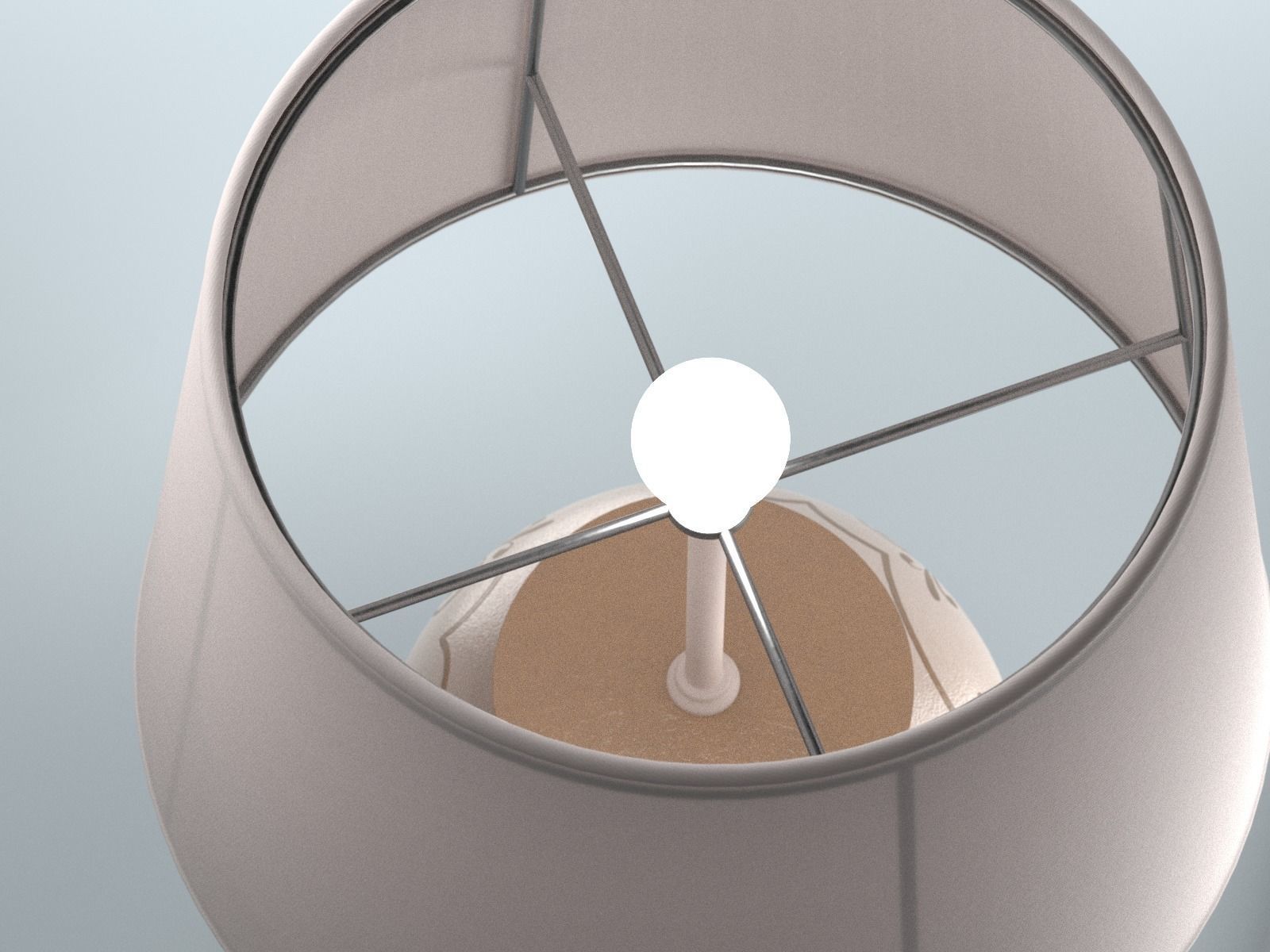 Table Lamp 3D model_2